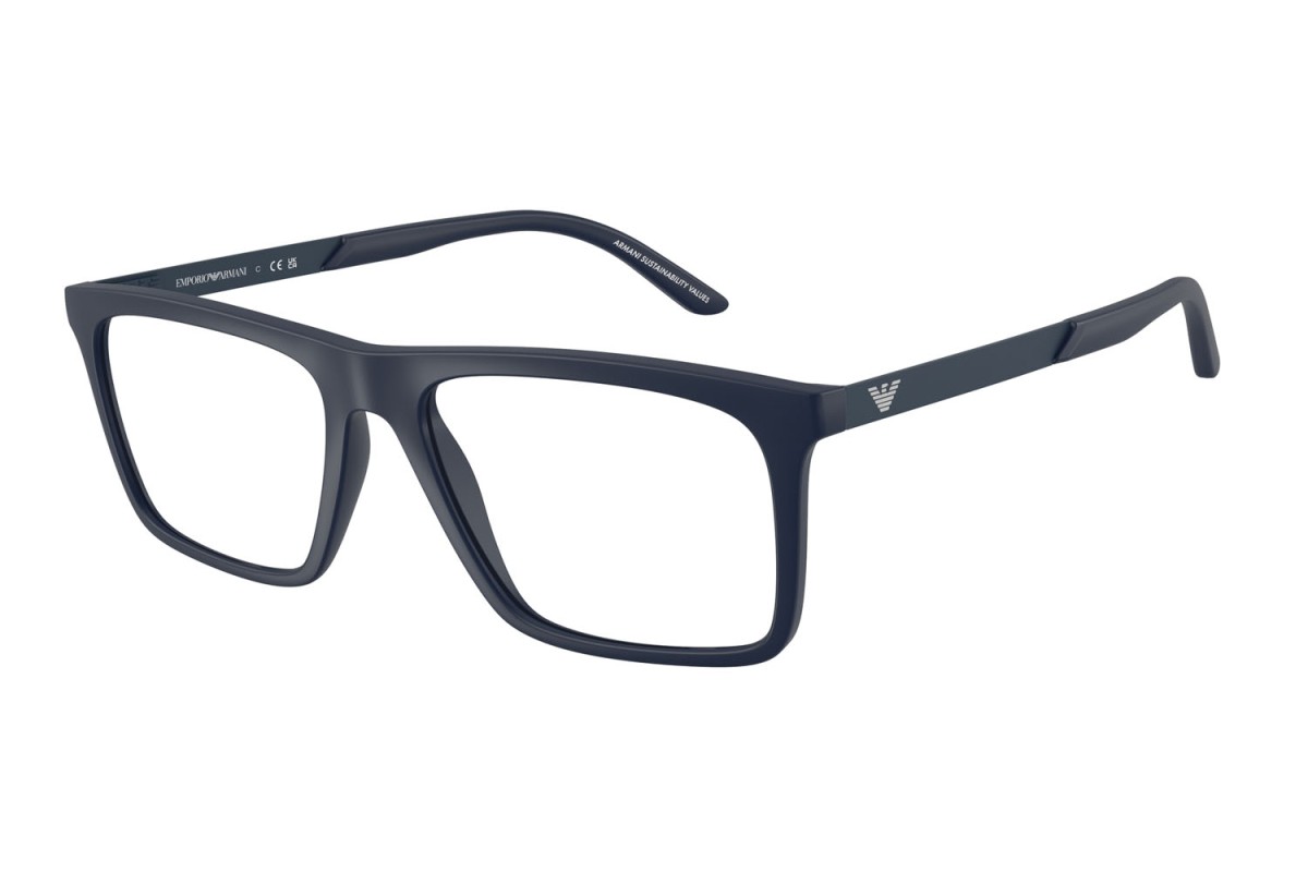 syze optike Emporio Armani EA3253 6244 per meshkuj Optik-a Tirane kornize origjinale elegante